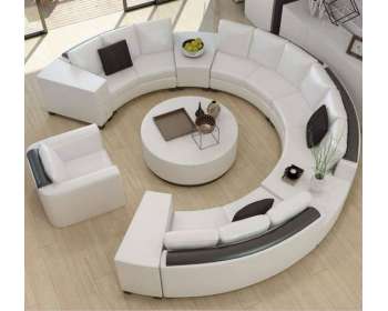 Đẳng Cấp và Sự Đầy Đủ: Sofa Nỉ Cao Cấp Cho Phòng Khách SF013